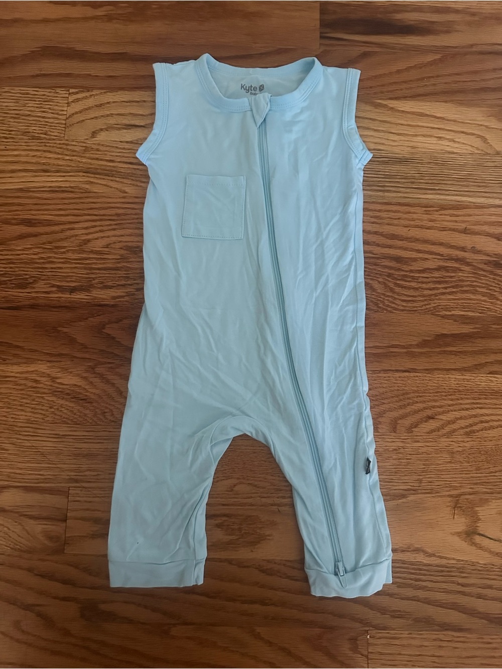 Kyte Sleeveless Zip Romper